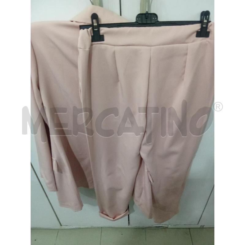 COMPLETO DONNA GIACCA+PANTALONE ROSA NEW COLLECTION | Mercatino dell'Usato Benevento 2