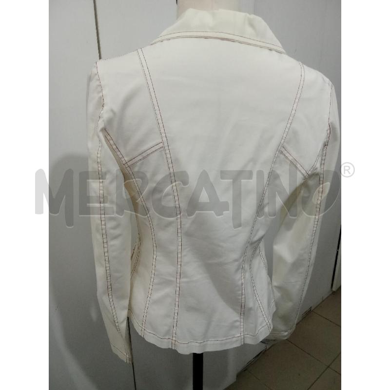 COMPLETO DONNA GIACCA +PANTALONE BIANCO  | Mercatino dell'Usato Benevento 3