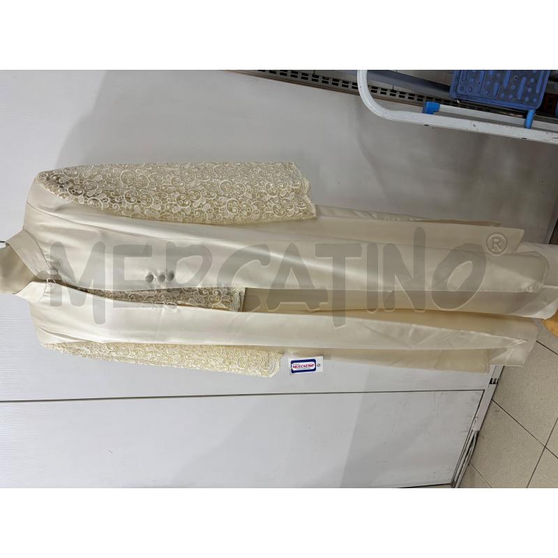 COMPLETO DONNA PANNA CON RICAMI | Mercatino dell'Usato Benevento 1