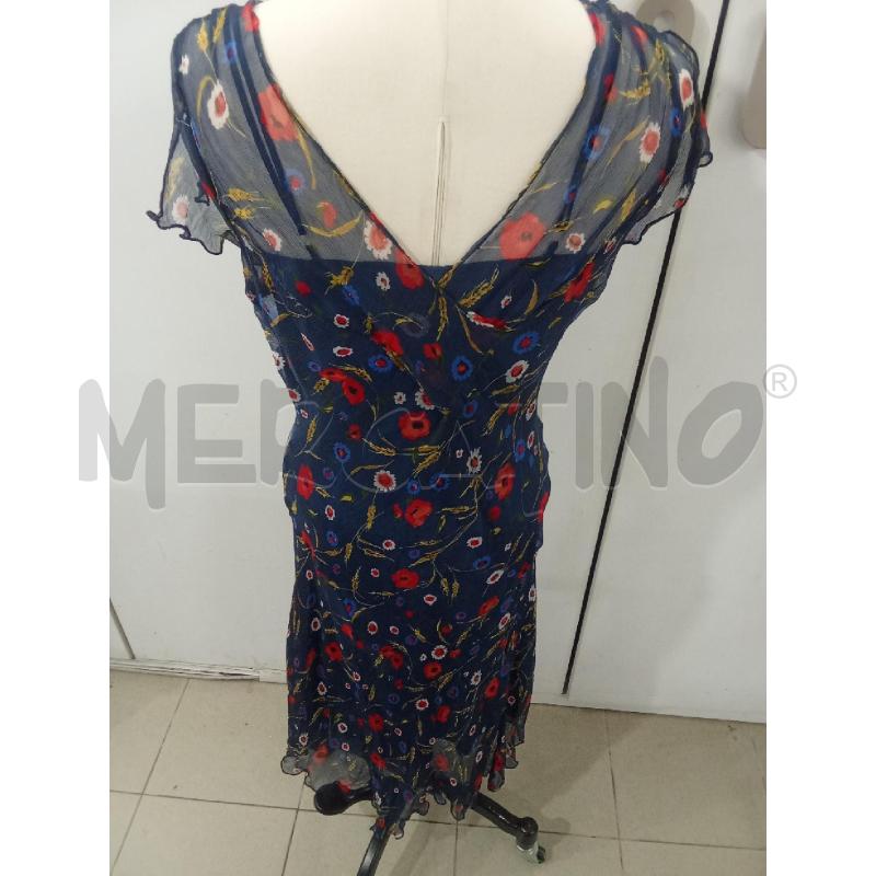 COMPLETO DONNA VESTITO FIORI+COPRISPALLA+SOTTANA DORABELLA | Mercatino dell'Usato Benevento 3