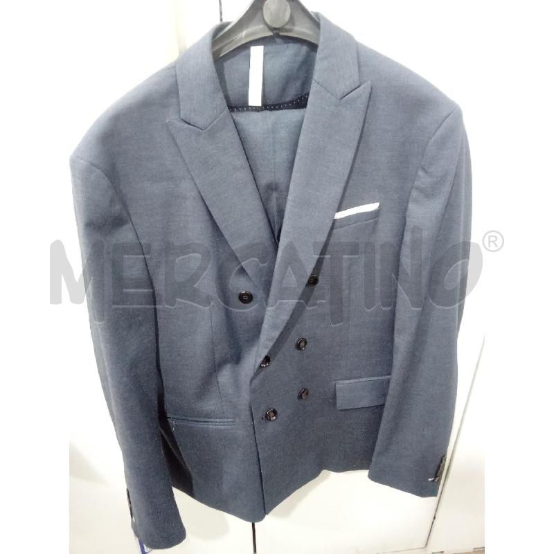 COMPLETO UOMO DOPPIOPETTO BLU ZARA | Mercatino dell'Usato Benevento 1