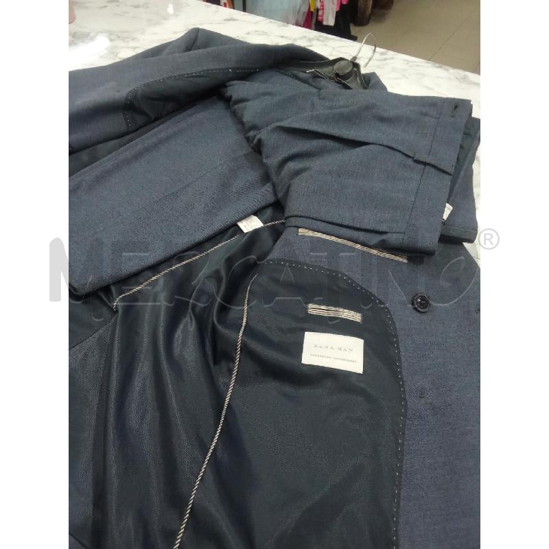COMPLETO UOMO DOPPIOPETTO BLU ZARA | Mercatino dell'Usato Benevento 3