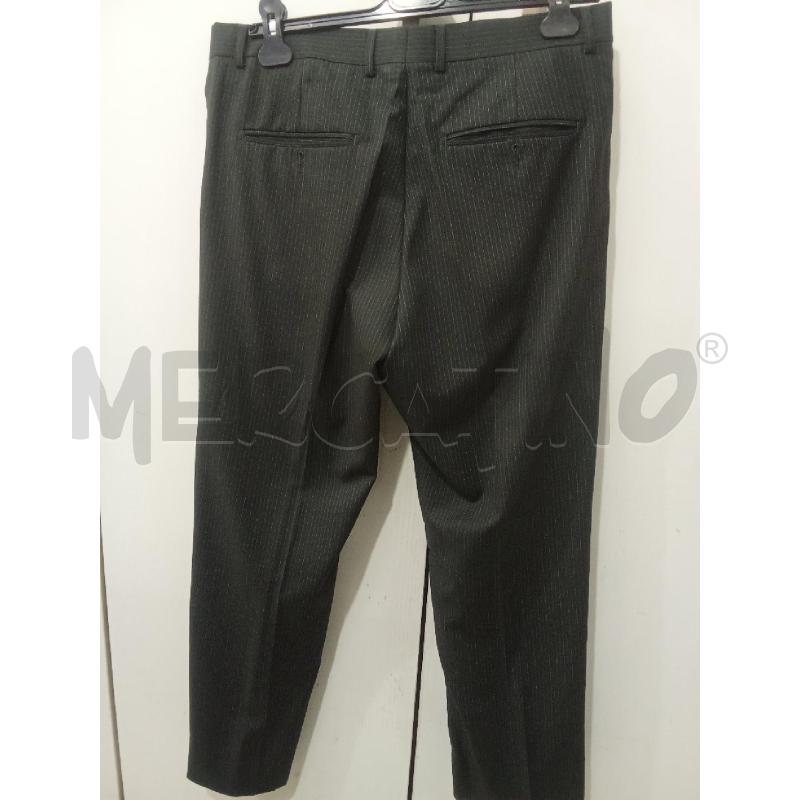 COMPLETO UOMO GESSATO GRIGIO | Mercatino dell'Usato Benevento 3
