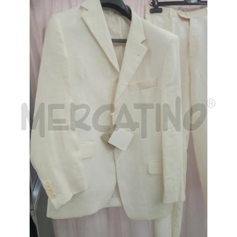 COMPLETO UOMO LINO PANNA CESARE ANTINI | Mercatino dell'Usato Benevento 1