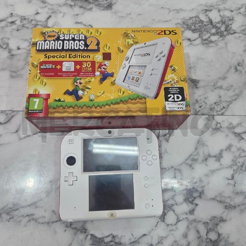 CONSOLLE NINTENDO 2DS SPECIAL EDITION SUPER MARIO BROS2 | Mercatino dell'Usato Benevento 1