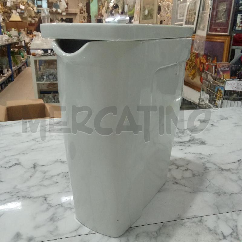 CONTENITORE BIANCO ALTO VILLEROY COPERCHIO E BECCUCCIO | Mercatino dell'Usato Benevento 1