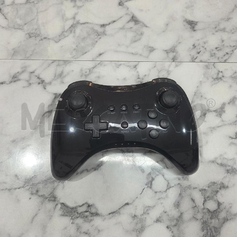 CONTROLLER NERO PRO U X NINTENDO WII U | Mercatino dell'Usato Benevento 1