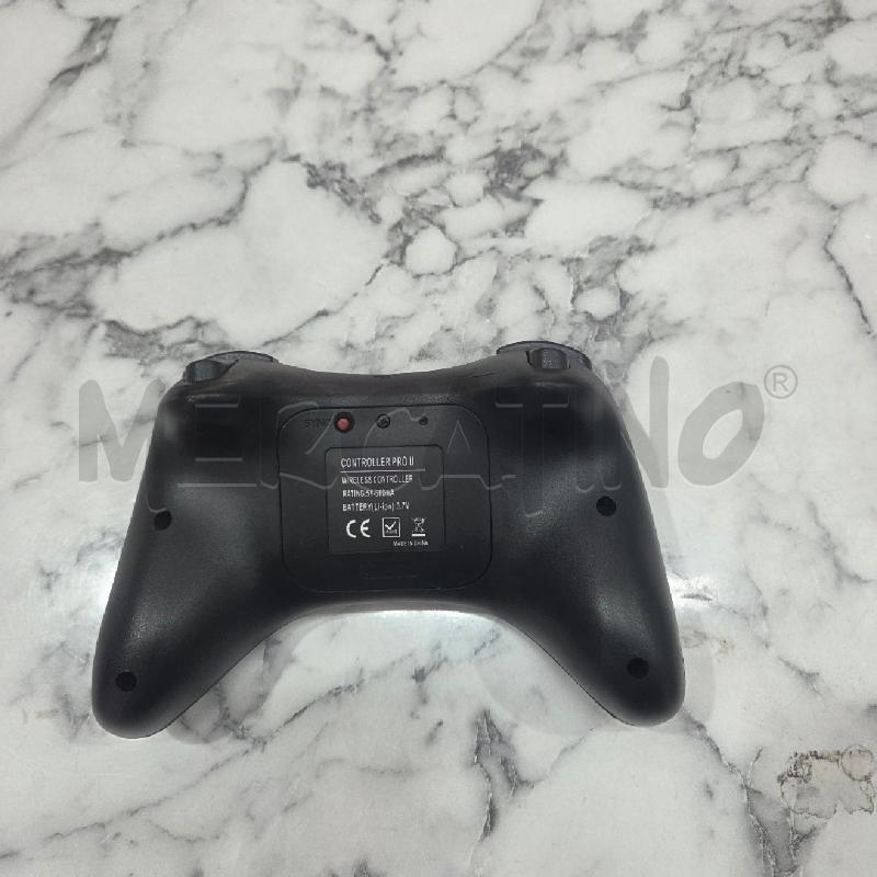 CONTROLLER NERO PRO U X NINTENDO WII U | Mercatino dell'Usato Benevento 2