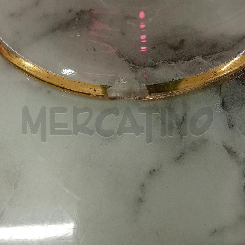 COPPA VETRO MACEDONIA+COPPETTE COLORATE FIORI | Mercatino dell'Usato Benevento 3