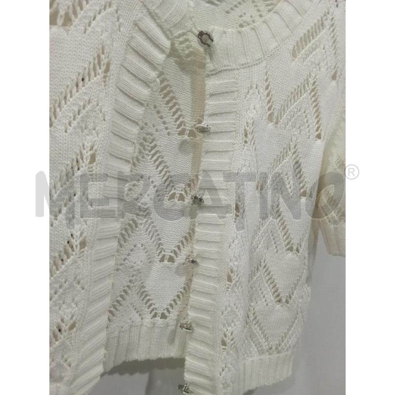 COPRI SPALLA BIANCO EFFETTO UNCINETTO DOLCE E GABBANA | Mercatino dell'Usato Benevento 3