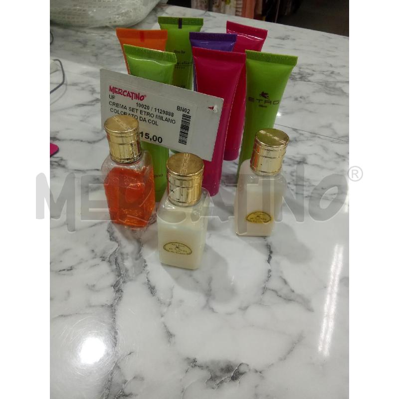 CREMA SET ETRO MILANO COLORATO DA COLL | Mercatino dell'Usato Benevento 3