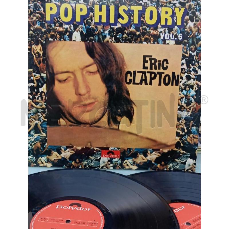 DISCO POP HISTORY ERIC CLAPTON DOPPIO LP  | Mercatino dell'Usato Benevento 1