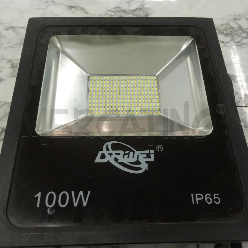 FARETTO A LED NERO DRIWEI 100W | Mercatino dell'Usato Benevento 5