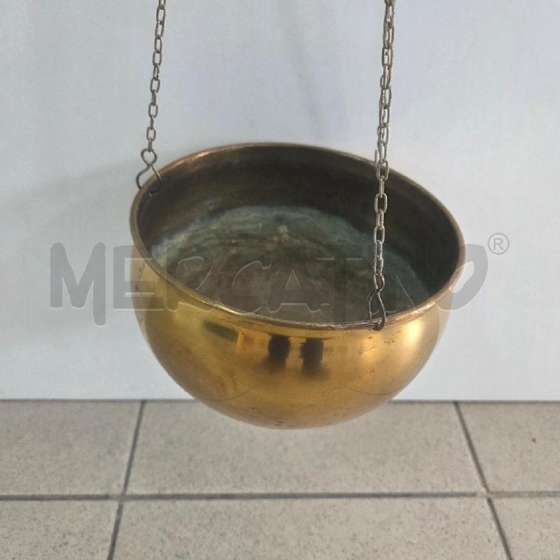 FIORIERA DA PARETE DORATO DA APPENDERE | Mercatino dell'Usato Benevento 3