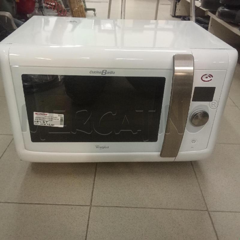 FORNO MICROONDE WHIRPOOL BIANCO CUCINA BARILLA | Mercatino dell'Usato Benevento 1
