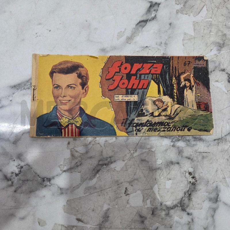 FUMETTO A STRISCIA FORZA JHON IL FANTASMA DI MEZZANOTTE | Mercatino dell'Usato Benevento 1