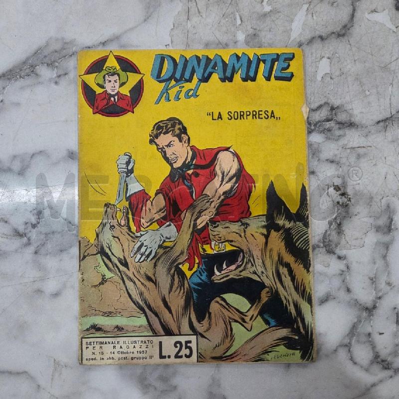 FUMETTO VINTAGE DINAMITE KID LA SORPESA | Mercatino dell'Usato Benevento 1