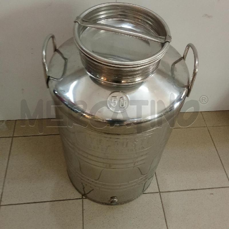 FUSTO OLIO 50LT ACCIAIO | Mercatino dell'Usato Benevento 1