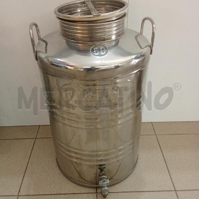 FUSTO OLIO ACCIAIO 50 LT | Mercatino dell'Usato Benevento 1