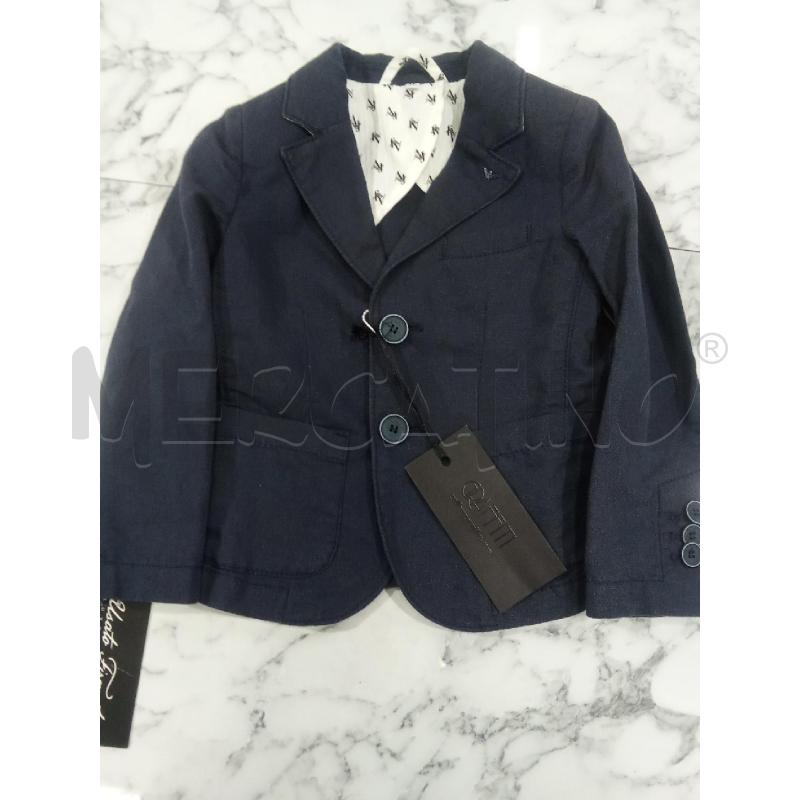 GIACCA BAMBINO BLU DUE BOTTONI ARMANI JUNIOR | Mercatino dell'Usato Benevento 1