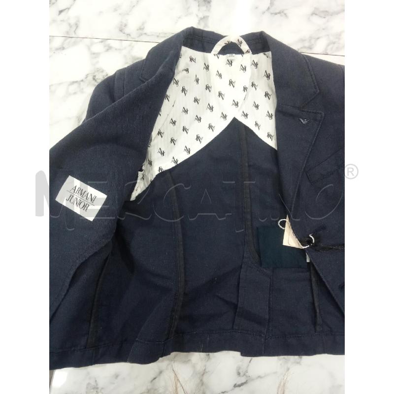GIACCA BAMBINO BLU DUE BOTTONI ARMANI JUNIOR | Mercatino dell'Usato Benevento 3