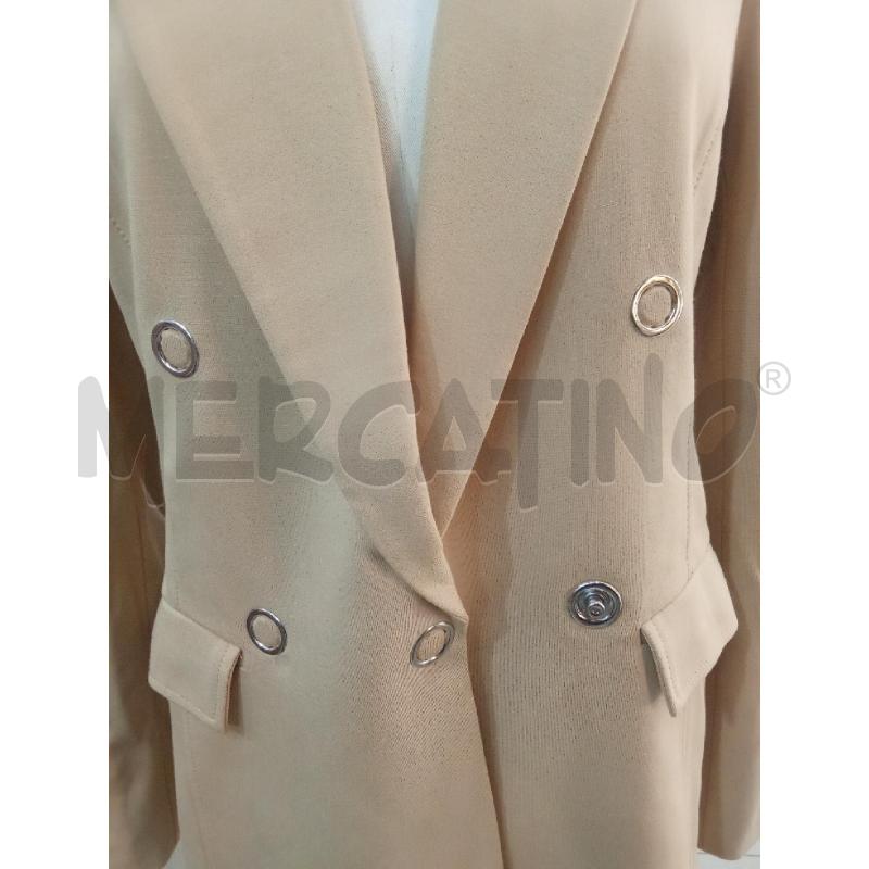 GIACCA DONNA BEIGE DOPPIOPETTO GUESS  | Mercatino dell'Usato Benevento 2