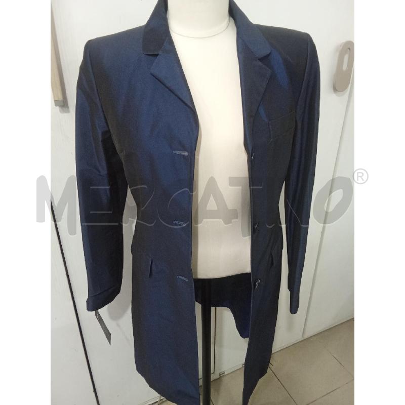 GIACCA DONNA BLU LUCIDA LUNGA SPORTSTAFF | Mercatino dell'Usato Benevento 1