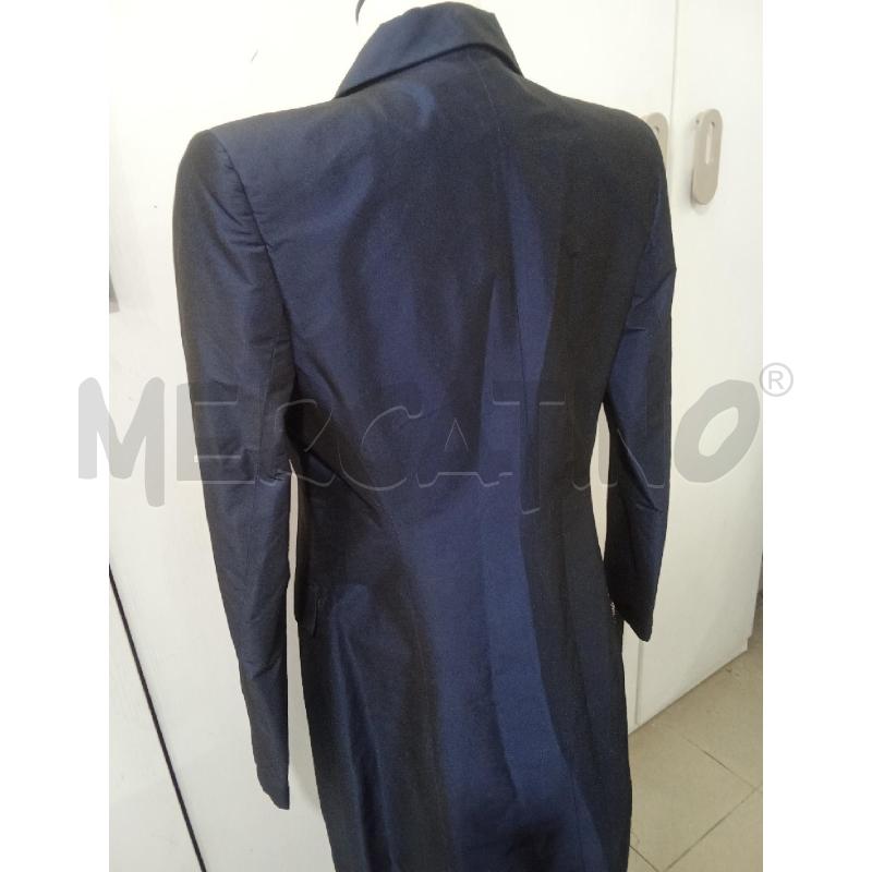GIACCA DONNA BLU LUCIDA LUNGA SPORTSTAFF | Mercatino dell'Usato Benevento 3