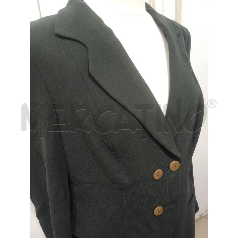 GIACCA DONNA NERA DOPPIO BOTTONE MARRONE GIORGIO ARMANI | Mercatino dell'Usato Benevento 3