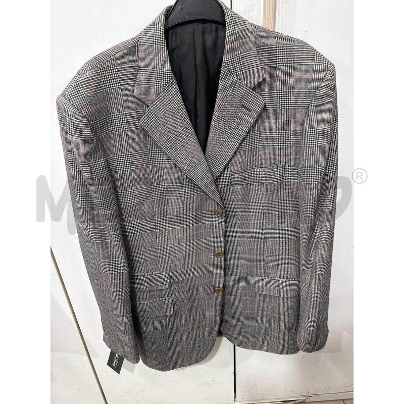 GIACCA UOMO AQUASCUTUM 100%LANA STAMPA CHECK TRE BOTTONI  | Mercatino dell'Usato Benevento 1