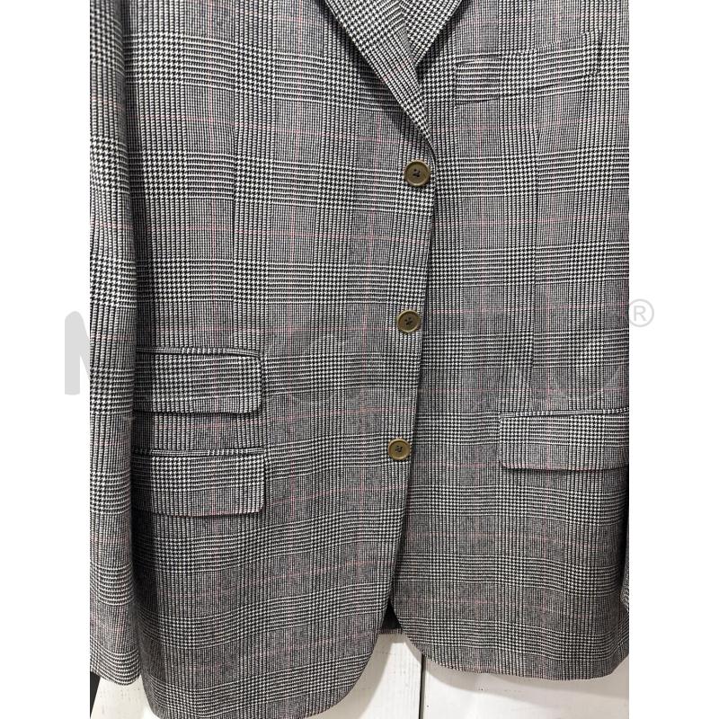GIACCA UOMO AQUASCUTUM 100%LANA STAMPA CHECK TRE BOTTONI  | Mercatino dell'Usato Benevento 2