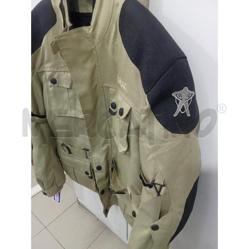 GIACCA UOMO BEIGE E NERA GUARDIAN DA MOTO | Mercatino dell'Usato Benevento 2
