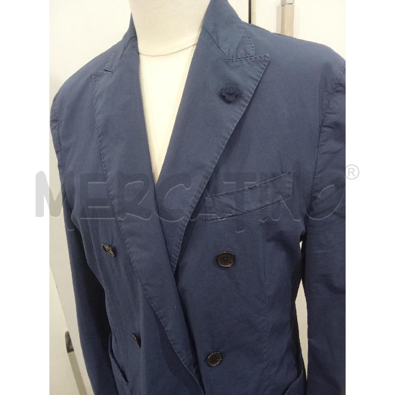 GIACCA UOMO BLU DOPPIOPETTO COTONE LARDINI | Mercatino dell'Usato Benevento 2