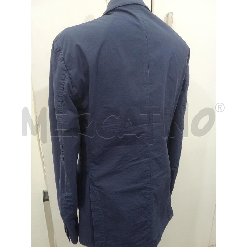 GIACCA UOMO BLU DOPPIOPETTO COTONE LARDINI | Mercatino dell'Usato Benevento 3
