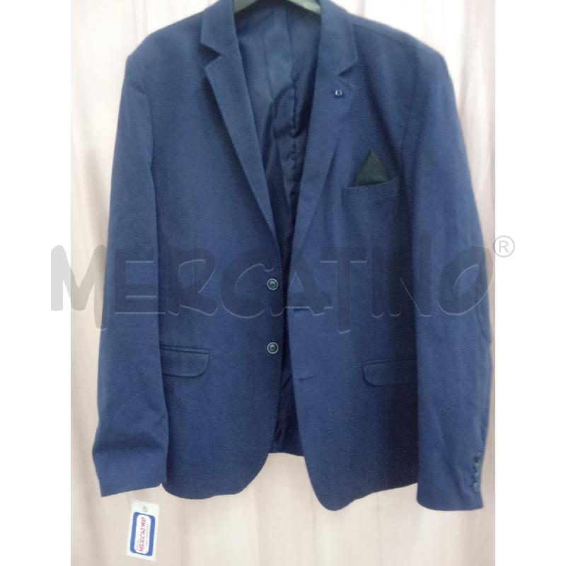 GIACCA UOMO BLU DUE BOTTONI NAZZARO | Mercatino dell'Usato Benevento 1