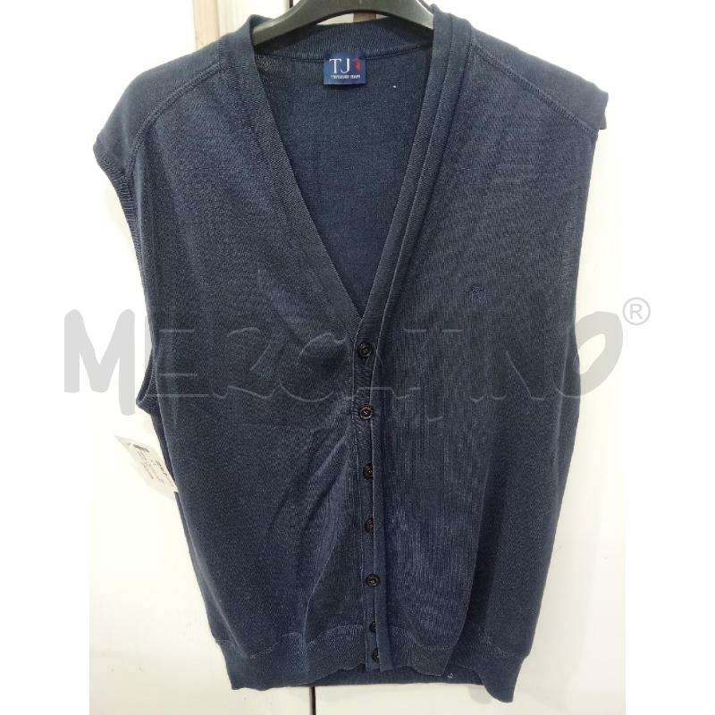 GILET UOMO BLU TRUSSARDI | Mercatino dell'Usato Benevento 1