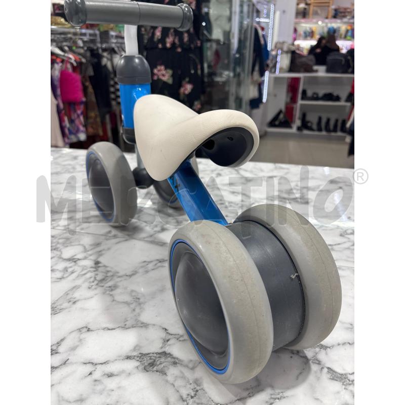 GIOCO BICI PRIMIPASSI BLU GRIGIO BAMMAX | Mercatino dell'Usato Benevento 3