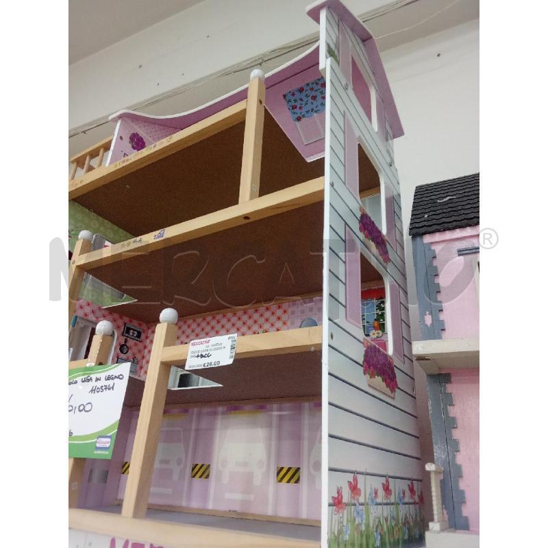 GIOCO CASA IN LEGNO ROSA | Mercatino dell'Usato Benevento 4