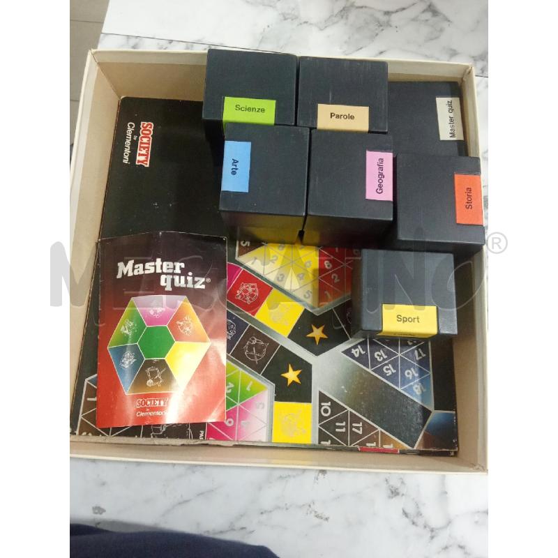 GIOCO DI SOCIETÀ MASTER QUIZ | Mercatino dell'Usato Benevento 2