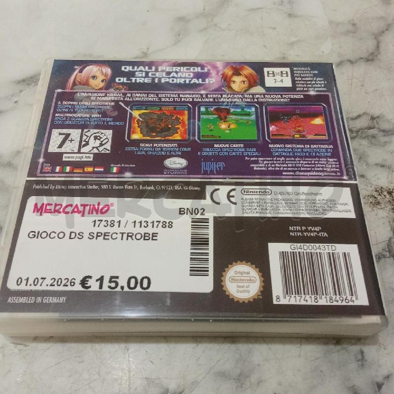 GIOCO DS SPECTROBE | Mercatino dell'Usato Benevento 2