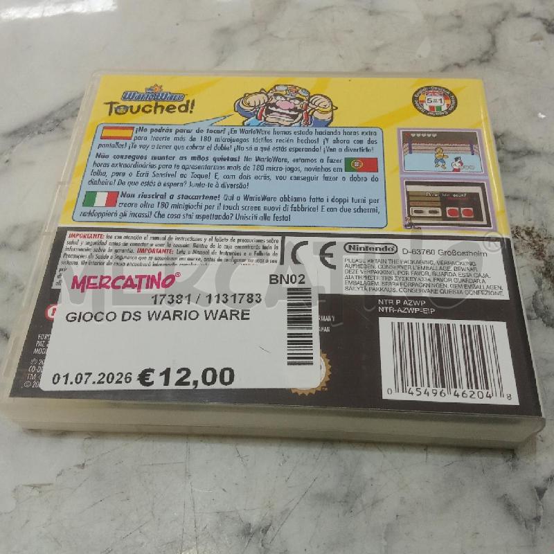 GIOCO DS WARIO WARE | Mercatino dell'Usato Benevento 2