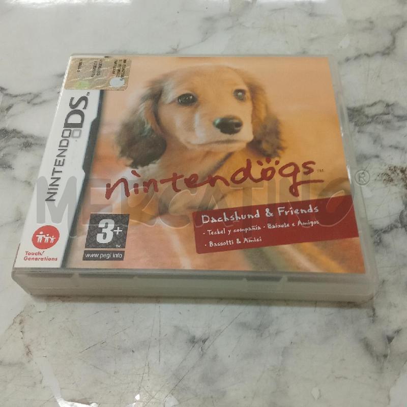 GIOCO DS  NINTENDODOGS | Mercatino dell'Usato Benevento 1