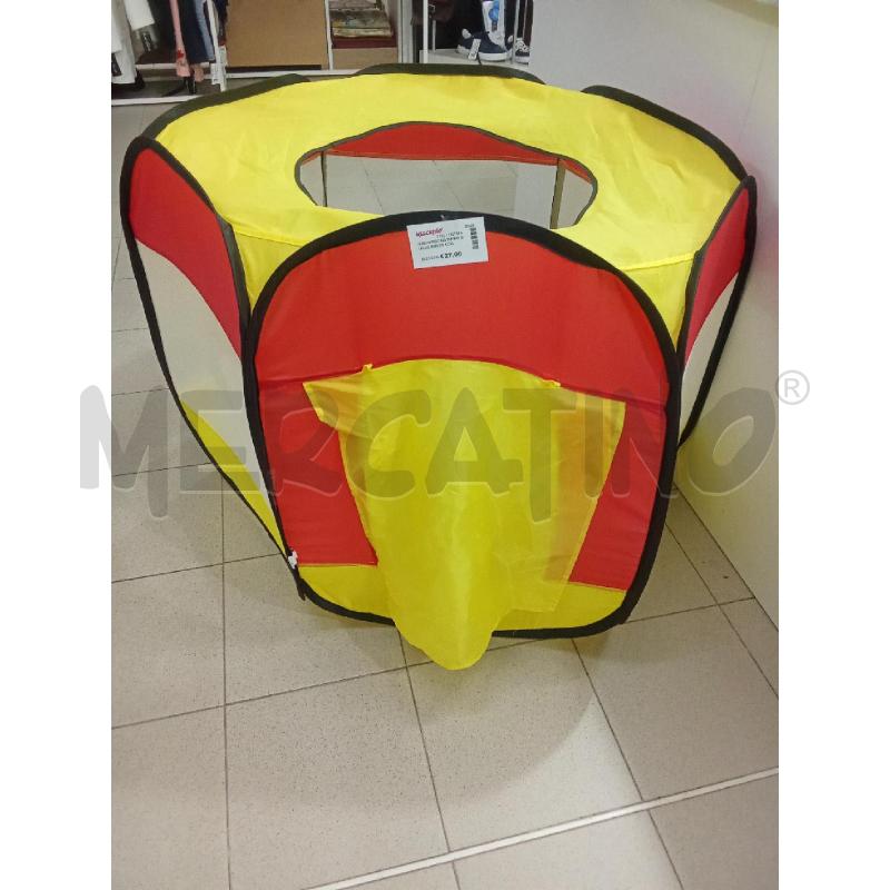 GIOCO PISCINA BIMBO GIALLO ROSSO CON PALLINE COLORATE  | Mercatino dell'Usato Benevento 1