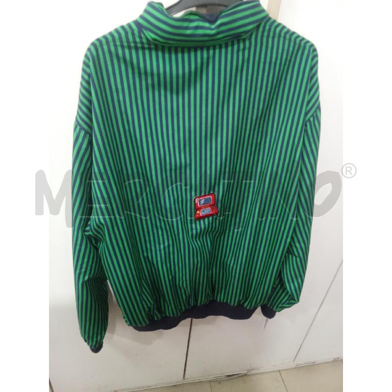 GIUBBINO UOMO LEGGERO BLU E VERDE RIGHE LA COSTE | Mercatino dell'Usato Benevento 2