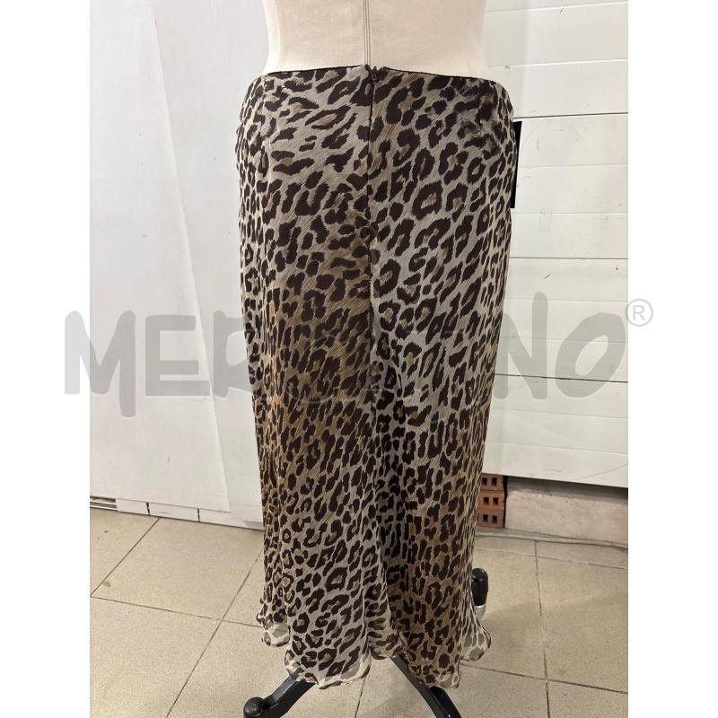 GONNA BEIGE ANIMALIER DOLCE E GABBANA  | Mercatino dell'Usato Benevento 4