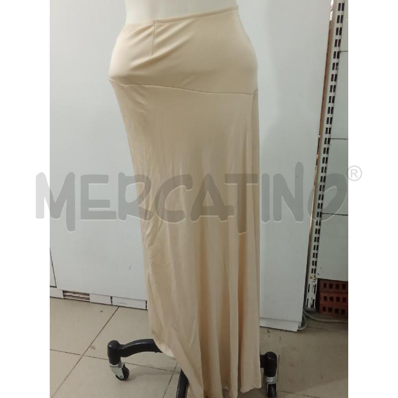GONNA LUNGA BEIGE SPACCO GATTINONI | Mercatino dell'Usato Benevento 1
