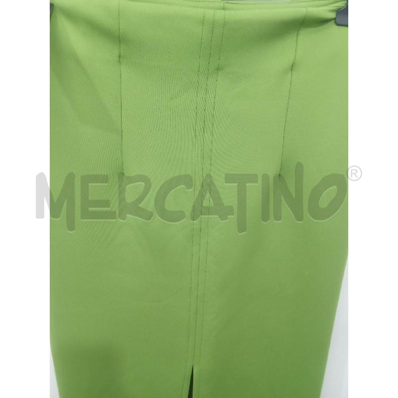 GONNA VERDE SPUGNA CON SPACCO MAX MARA LEISURE | Mercatino dell'Usato Benevento 3