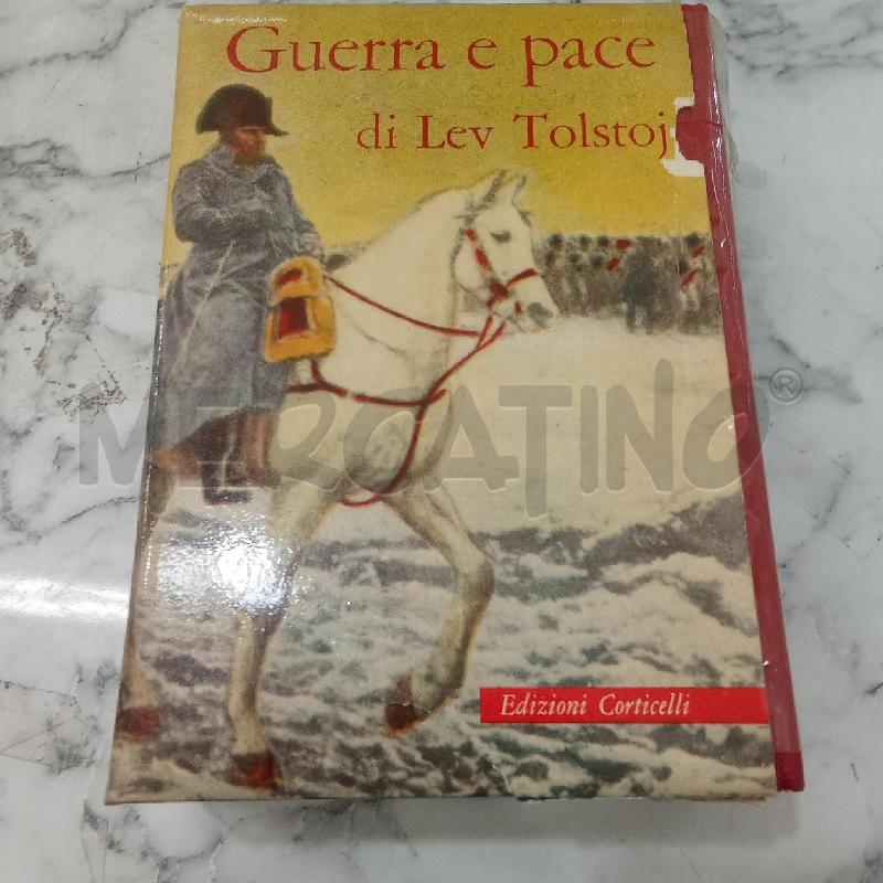 GUERRA E PACE TOLSTOJ | Mercatino dell'Usato Benevento 1
