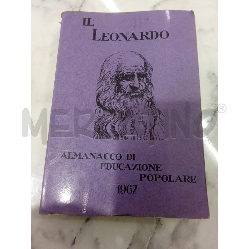 IL LEONARDO ALMANACCO DI EDUCAZIONE POPOLARE 1967 | Mercatino dell'Usato Benevento 1