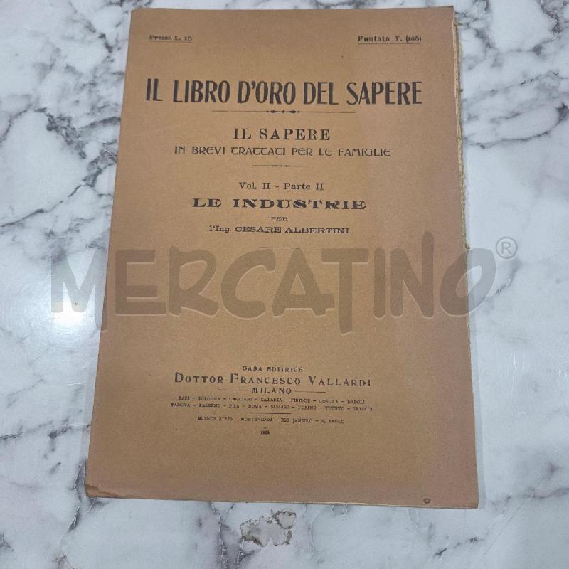 IL LIBRO D'ORO DEL SAPERE VOL II PARTE II | Mercatino dell'Usato Benevento 1
